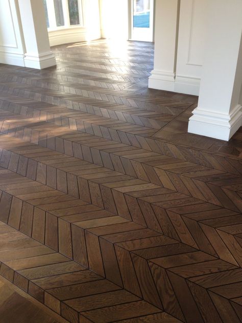 HARDWOOD FLOORING manhattan - Google Search Parkay Flooring, Chevron Parquet, Wood Floor Pattern, Diy Wood Floors, Wood Floor Design, Herringbone Wood Floor, Herringbone Wood, Oak Wood Floors, Oak Hardwood Flooring