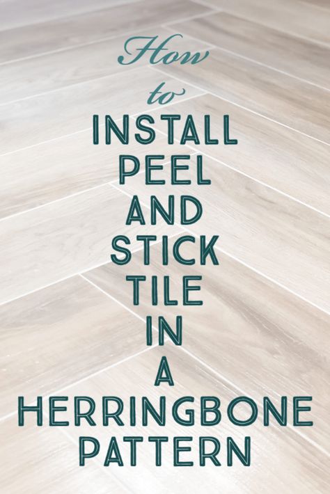 Peel And Stick Herringbone Floor, How To Lay Herringbone Tile Backsplash, Herringbone Peel And Stick Tile, Wood Look Tile Herringbone, Diagonal Herringbone Floor, How To Lay Herringbone Tile, Herringbone Floor Bathroom, Herringbone Tile Floor, Wood Tile Herringbone Pattern