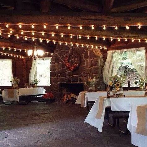 Decorations at the Spruces Campground pavilion !! Spruces Campground Utah Wedding, Campground Reception, Campground Wedding, Rustic Mountain Wedding, Pavilion Wedding, Friday 13th, Garden Weddings, Farm Ideas, August Wedding