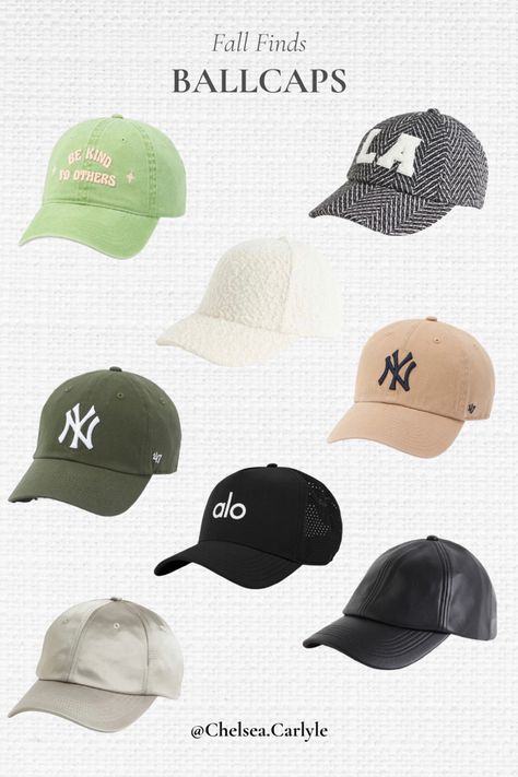 Women’s Baseball Caps, Ballcaps For Women Outfit, Snap Back Hats Outfit Women, Ballcap Outfits Women, Ballcap Outfits, Ballcap Outfit, Outfits With Ball Caps, Baseball Cap Outfits For Women, Ball Caps For Women