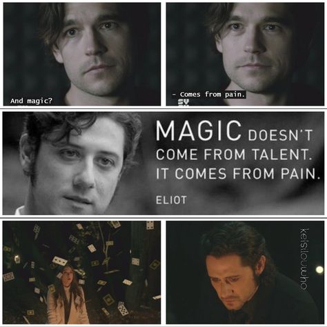 Peaches And Plums Magicians Tattoo, The Magicians Tattoo, The Magicians Quotes, Eliot Magicians, The Magicians Julia, The Magicians Elliot, Eliot The Magicians, The Magicians Poster, The Magicians Eliot