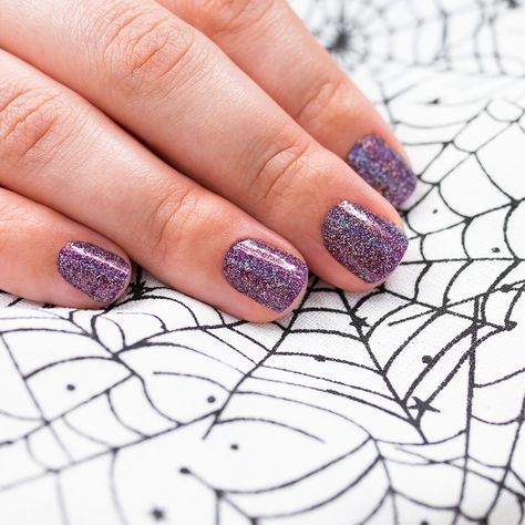 Halloween Manicure, Sally Hansen Nails, Halloween Color, Gothic Nails, Night Terror, Purple Halloween, Nail Polish Strips, Color Street Nails, Accent Nails