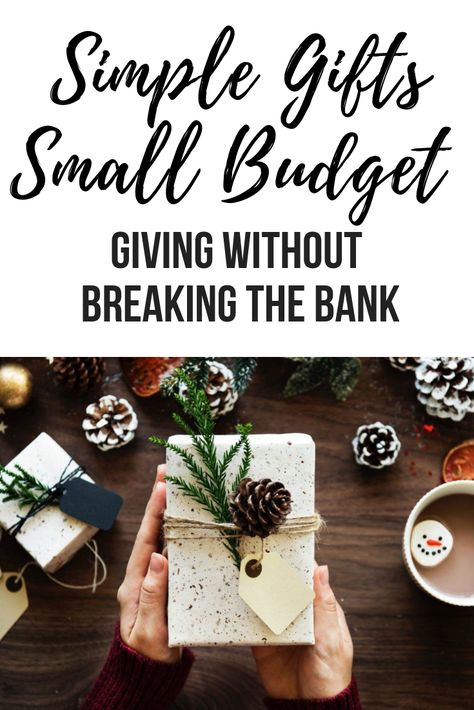 I'm discovering that being on a budget doesn't mean foregoing special and meaningful gifts.   With a little creativity and some planning ahead, you can find simple gifts that fit the budget. I'm going to share a few ideas for gifts you can give to family and friends.   The goal here is simple, low cost, and something they'll actually love! Low Budget Gifts, Budget Gifts, Budget Friendly Gift, Budget Gift, Small Budget, Affordable Gifts, Simple Gifts, Low Budget, Planning Ahead