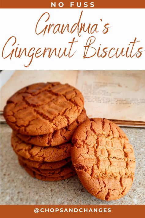 Ginger Buiscits, Best Ginger Biscuits Recipe, Best Biscuits Recipe, Ginger Nuts Biscuits Recipe, Gingernut Biscuits Recipes, Ginger Nut Cookies, Ginger Biscuits Recipe Simple, Crunchy Cookies Recipes Easy, Crunchy Biscuits Recipe