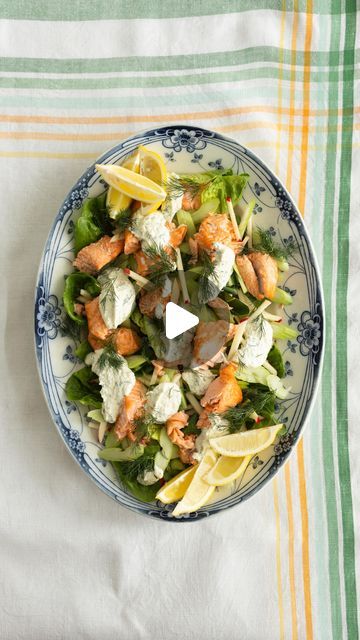 Salmon Recipes Dill, Cod Baked In Foil With Leeks And Carrots, Lemon And Dill Salmon, Baked Salmon With Dill, Spinach And Smoked Salmon Salad With Lemon-dill Dressing, Horseradish Cream, Salmon Fillet, 4 Leaves, Lettuce Leaves