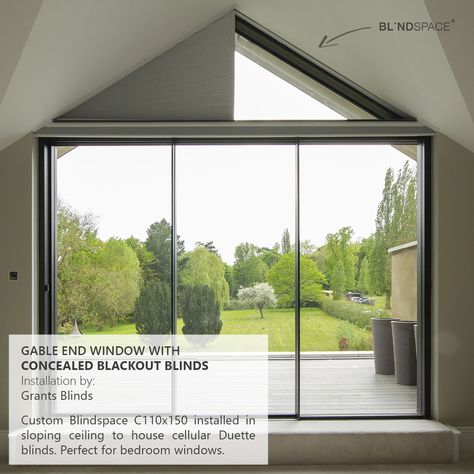 Blinds For Apex Windows, Velux Blackout Blinds, Concealed Blinds, Aluminium Blinds For Windows, Velux Window Blackout Blinds, Motorised Blinds, Blinds And Curtains Living Room, Conservatory Living Room, Blinds Inspiration