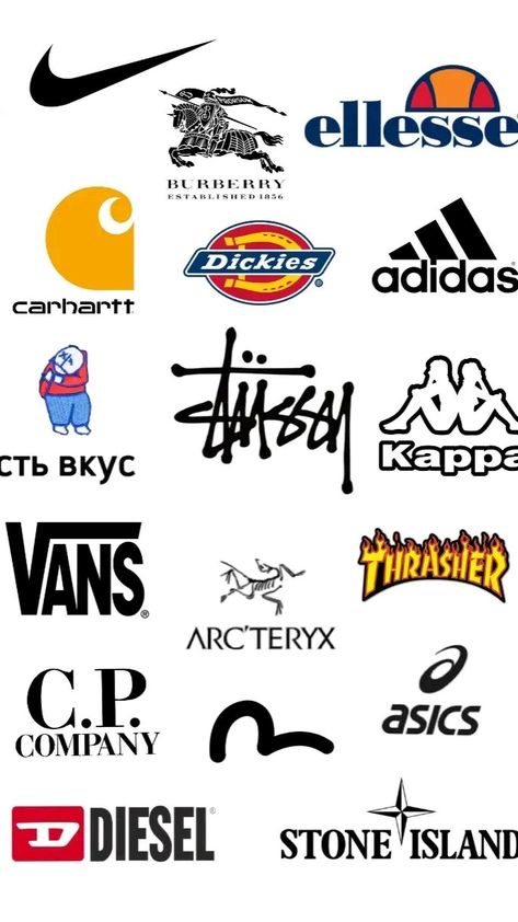 Street Wear Brand Logo, Skate Brand Logo, Street Wear Boys, Streetwear Stickers, Streetwear Logos, Stickers Words, F1 Redbull, Streetwear Wallpaper, Skate Logo