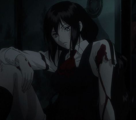 Saya Kisaragi, Blood C, Itachi Uchiha Art, Gothic Anime, Aesthetic Indie, Cute Anime Profile Pictures, Anime Canvas, Discord Server, Fanarts Anime