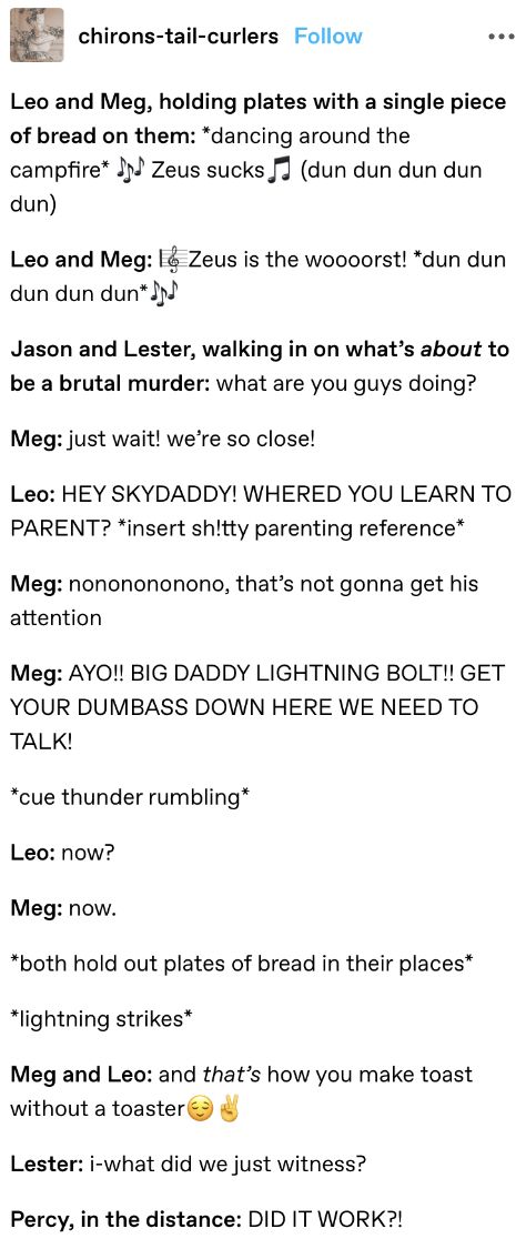 Pjo Funny Headcannons, Pjo Hoo Headcanon, Pjo Headcanons Highschool, Trials Of Apollo Headcanons, The Seven Percy Jackson Fan Art, Pjo Headcanons Funny, Percy Jackson Tumblr Posts, Chb Headcanons, Percy Jackson Head Canon Solangelo