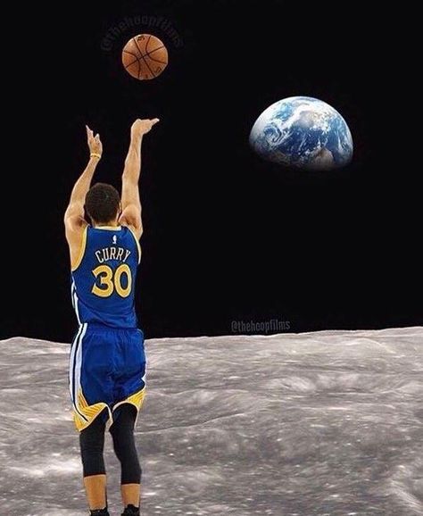 He is out of this world Stef Curry Basketball, Steph Curry Shooting, Curry Memes, Stephen Curry Shooting, Nba Design, Stephen Curry Basketball, Curry Nba, Nba Funny, Stephen Curry Pictures