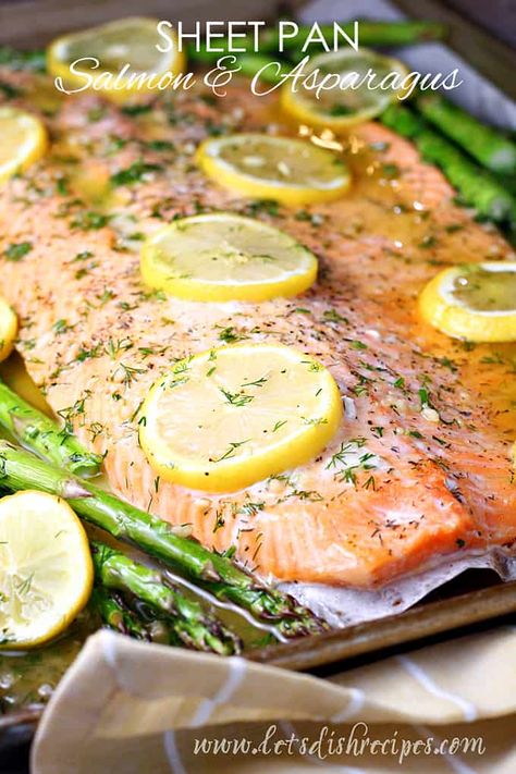 Salmon And Asparagus Sheet Pan Dinner, One Pan Salmon And Asparagus, Sheet Pan Salmon And Asparagus, Cream Cheese Chicken Wraps, Baked Salmon With Asparagus, Chicken And Cream Cheese, Soy Salmon, Baked Salmon And Asparagus, Lemon Dill Salmon