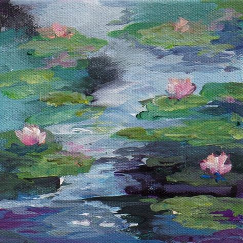 Find Purpose, Pond Painting, Monet Art, Work Flow, Purpose In Life, Oil Pastel Art, Cute Paintings, Natural Art, Impressionism Art