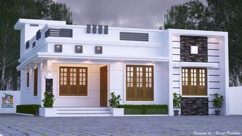 1398 Sq Ft 3bhk Contemporary Style Single-storey House Design - Home BD3 3bhk Single Floor House Plan, Simple 3bhk House Design, House Design 4 Bedroom Single Floor, 3bhk House Plan 3d, 3d House Plans 3bedroom Indian, 3d House Plans 2bedroom, Home Map Design 3 Bedroom, House Map Design 3d, 3 Bedroom Simple House Plans