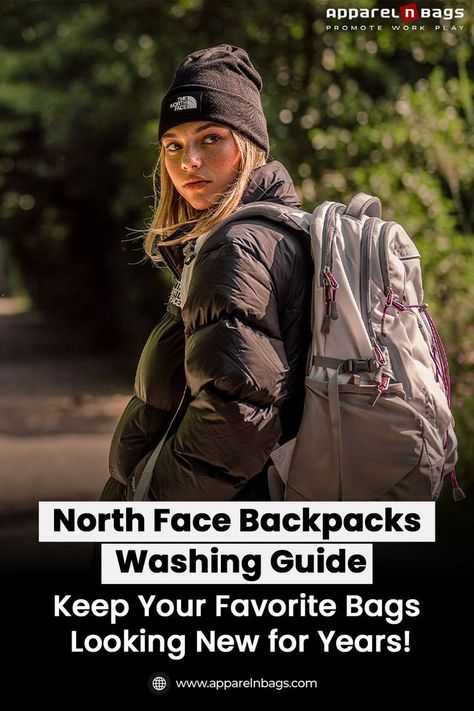 North Face backpacks rank among the leading backpacks of the world. These popular bags are renowned for their durability and versatility, but, like any other high-end bag, they need good care and maintenance. Read more https://www.apparelnbags.com/blog/how-to-wash-a-north-face-backpack/ #apparelnbags #northface #backpackmaintenance #cleaningtips #outdoorgear #sustainability North Face Backpacks, Crunchy Mom, Crunchy Moms, Popular Bags, North Face Backpack, Outdoor Gear, North Face, Sustainability, The North Face