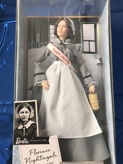 Barbie Inspiring Women Series, Nurse Barbie, Vintage Nursing, Barbie Signature, Barbie Collector Dolls, Vintage Nurse, Florence Nightingale, Athena Goddess, Joker Art