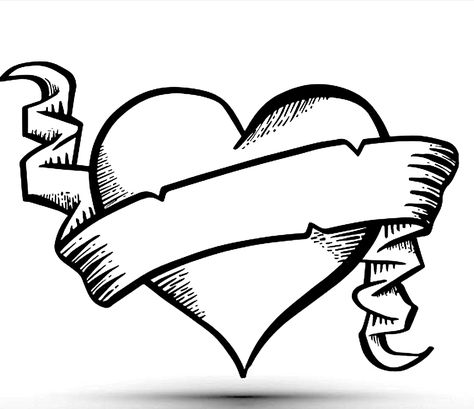 Chicano Heart Drawing, Drawing Art Ideas, Laptop Decal Stickers, Graffiti Heart, Chicano Drawings, Graffiti Style Art, Heart Drawing, Graffiti Styles, Draw Your