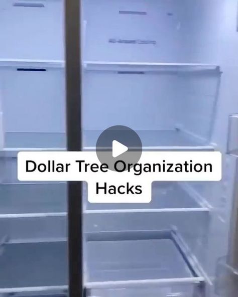 Jen Watson | Cleaning, Organizing, Home Tips & more. on Instagram: "Use dollar tree products to organize your fridge!🤗 What this video shows is about $15 worth of products. What a deal!!👏🏽 . . . . . . . . . . . . . . . . . . . . . . . . . . . . . #organizing #dollartree #storagesolutions #organized #organize #momlife #organizedchaos #organised #organization #organizedhome #decluttering #organisation #momhacks #dollartreecommunity #cleankitchen #organizedlife #organizedfamily #dollartreehacks Cleaning Pantry Organization, Organize Kitchen Cabinets Dollar Tree, Organizing Ideas For Fridge, How To Organize My Fridge, How To Organise A Kitchen, Fridge Organizing Ideas, Fridge Organizer Ideas, Dollar Tree Fridge Organization Ideas, Best Way To Organize Fridge