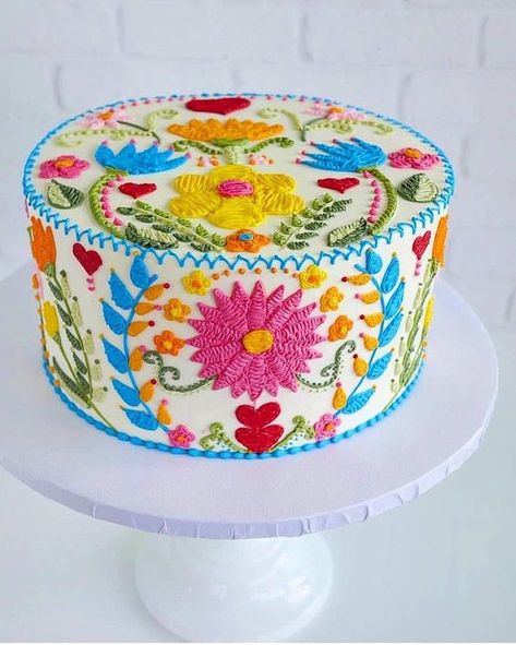 Torte Creative, Fiesta Cake, Beautiful Cake Designs, Basic Cake, Torte Cupcake, Gateaux Cake, Gorgeous Cakes, Love Cake, Fancy Cakes