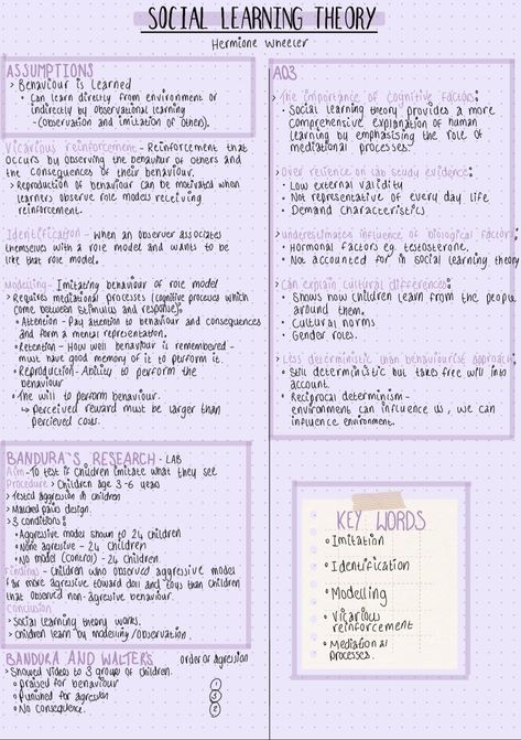 Phycology Notes Aesthetic, Notes Aesthetic Forensics, Socialology Notes, Social Cognitive Theory Bandura, Aesthetic Notes Social Studies, Aesthetic Notes Study Inspiration Psychology, Ipad Psychology Notes, Psychology Notes A Level Approaches, Psychology Approaches Revision