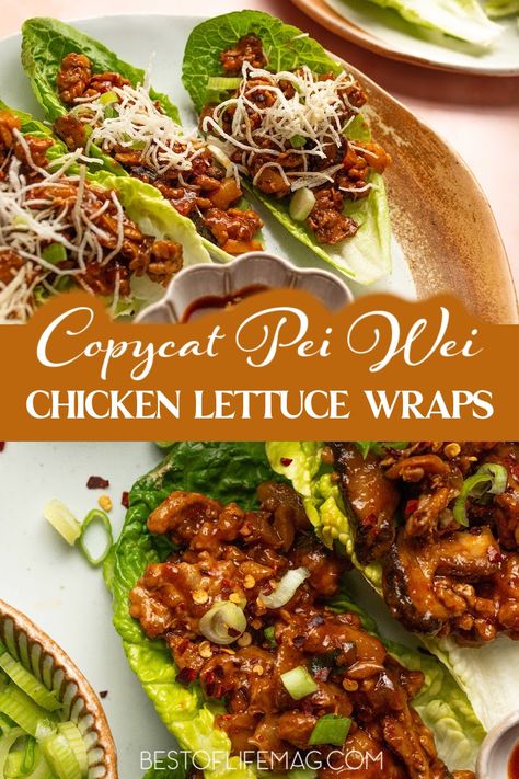 You can make a copycat Pei Wei chicken lettuce wraps recipe that rivals that of P.F Chang's lettuce wraps. PF Changs Chicken Lettuce Wraps Recipe | Pei Wei Chicken Lettuce Wraps Recipe | Healthy Chicken Recipes | Easy Recipes with Ground Chicken | Ground Chicken Recipes | Asian Lettuce Wrap Recipe | Asian Recipes with Chicken | Healthy Meal Prep Recipe | Meal Prep Recipe with Chicken | Lettuce Wrap Recipe | Lettuce Wraps with Chicken Pei Wei Lettuce Wraps Recipe, Asian Recipes With Chicken, Healthy Breakfast Wraps, Pf Changs Lettuce Wraps, Pf Changs Chicken Lettuce Wraps, Pei Wei, Wraps Recipes Easy, Lettuce Wraps Recipe, Asian Lettuce Wraps