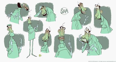 The SPA Studios (@TheSPAStudios) | Twitter Character explorations by Sergio Pablos. Sergio Pablos, James Russell, Feng Zhu, Character Design Tips, Spa Studio, Character Styles, Model Sheet, Male Characters, Character Sketches