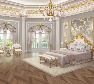 Royal Bedroom Background, Manhwa Bedroom, Royale High Dorm Ideas Campus 3, Bedroom Royal, Gacha Background, Mansion Bedroom, Royal Room, Castle Bedroom, Fancy Bedroom