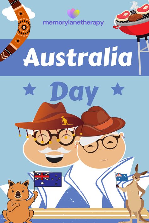 Celebrate Australia Day with our beloved seniors in Aged Care! 🎉 Let's honor the spirit of this great nation as we come together for a day of joy and togetherness. 🌟 Let's create cherished moments as we share stories of Australia's rich history and culture. 📚🗺️ Together, we'll raise our flags high and indulge in some delicious Aussie treats! 🍛🍰 #AustraliaDay #SeniorsCelebrations # Australia Day Celebrations, Aussie Bbq, Activities For Seniors, First Fleet, Aussie Food, Happy Australia Day, Pie Party, Australian Flags, Senior Activities