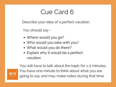 IELTS speaking part 2 cue card Ielts Speaking Questions, Ielts Speaking Cue Card, Ielts Cue Card, Speaking Questions, English Language Activities, Speaking Cards, Cue Card, Educational Tips, English Knowledge