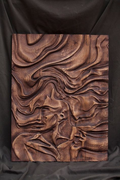 Plywood Carving, Art Sculpture En Bois, Plywood Art, Carved Wood Wall Art, Wood Wall Art Diy, Wood Wall Sculpture, Woodworking Inspiration, Cnc Wood, Organic Wood