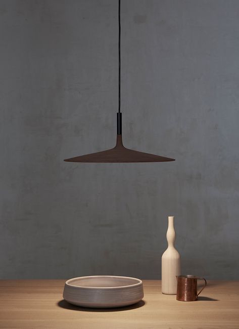 Foscarini Aplomb Large by Lucidi & Pevere Foscarini Lamp, Lamps For Kitchen, Concrete Pendant Light, Concrete Pendant, Dining Table Lighting, Cosy Home, George Nelson, Suspension Lamp, Design Minimalista