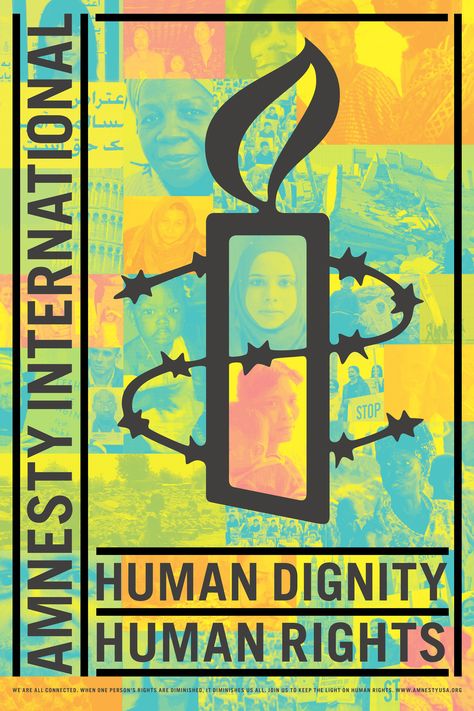 Woody Pirtle, Carla Rozman, - Amnesty Interntional Amnesty International Poster, Amnesty International Campaign, Amnesty International Logo, Play Zone, Restorative Justice, Protest Posters, Human Rights Campaign, Dm Design, Amnesty International