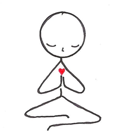 Summer meditation classes & retreats to help nurture and ease the heart Yoga Stick Figures, Stick Drawings, Stick Figure Drawing, Sketch Notes, Journal Doodles, Stick Figures, Self Compassion, Wire Art, Doodle Drawings