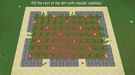 How to Build a Tree Farm in Minecraft for Easy Access to All Types of Wood « Minecraft :: WonderHowTo Minecraft Tree Farm, Farm In Minecraft, Minecraft Tree, Mountain Dream Homes, Minecraft World, Paper Templates Printable, Minecraft Farm, Farm Layout, Minecraft Inspo