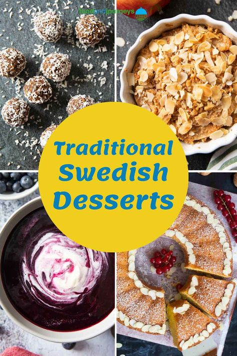 Authentic Scandinavian Recipes, Scandinavian Dessert Recipes, Swedish Christmas Food Traditional, Swedish Recipes Desserts, Swedish Desserts Easy, Authentic Swedish Recipes, Swedish Pastry Recipes, Swedish Food Recipes Authentic, Swedish Baked Goods