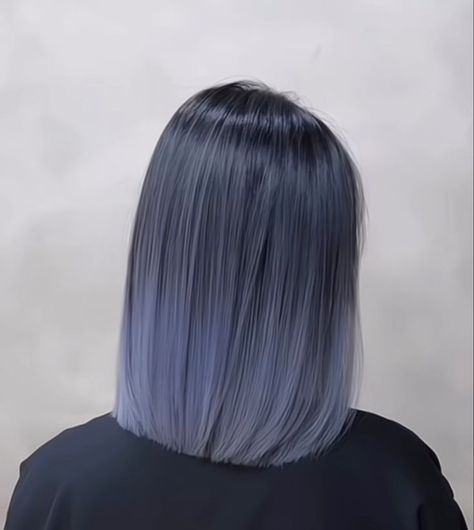 Blue Grey Hair, Fall Blonde Hair Color, Perfect Blonde Hair, Korean Hair Color, Hair Color Underneath, Beauty Hair Color, Hair Color Streaks, Hair Streaks, Hair Inspiration Short