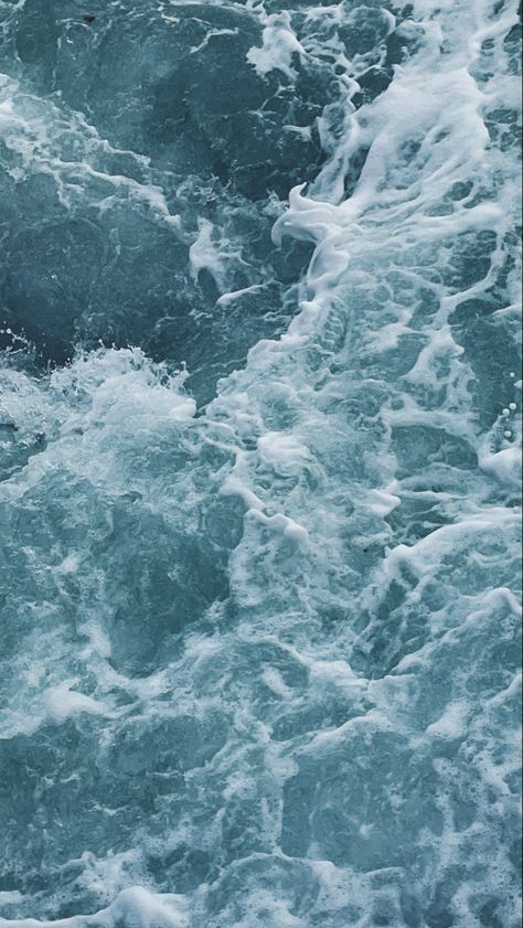 Blue Background Ocean, Ocean Wave Aesthetic, Ocean Phone Wallpaper, Sea Waves Photography, Ocean Wave Wallpaper, Ocean Waves Background, Ocean Waves Aesthetic, Water Wallpaper, Water Aesthetic