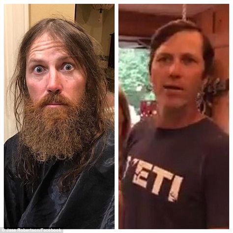 Duck Dynasty star shaves his beard for cleft-lip charity Duck Dynasty Humor, Duck Dynasty Quotes, Haircut Photo, Jase Robertson, Duck Dynasty Family, Phil Robertson, Robertson Family, Sadie Robertson, Duck Commander