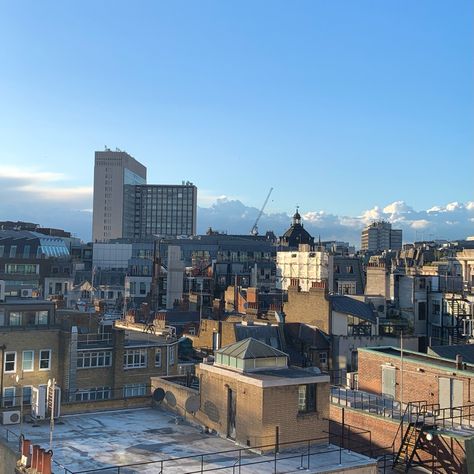 a rooftop view in london London Rooftop, London Rooftops, Rooftop View, Rooftops, San Francisco Skyline, Art Inspo, In London, San Francisco, London