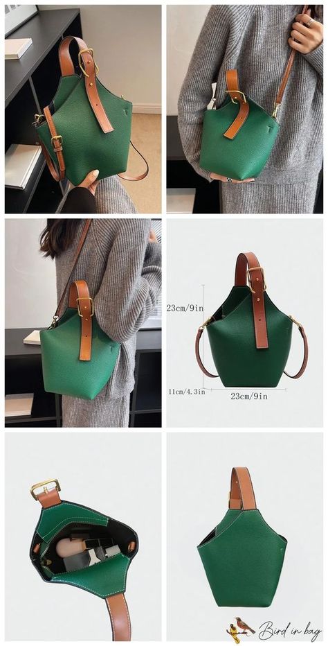 Faux Leather Bag Diy, Diy Leather Tote, Trendy Leather Bags, Leather Hand Bags For Women, Leather Handbag Patterns, Leather Bags Women, Stylish Leather Bags, Leather Bag Design, Diy Leather Bag