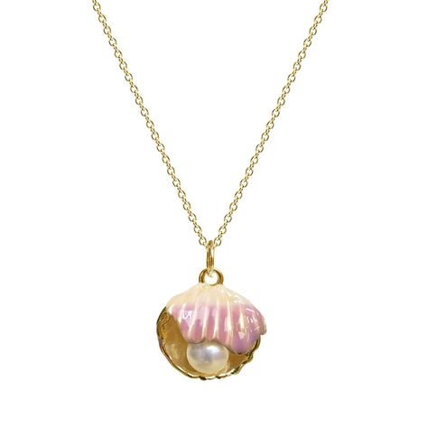 PRICES MAY VARY. 【Material】: Our delicate seashell pendant is made of high quality copper and plastic. The chain is gold plated stainless steel. Lead free, nickel free and hypoallergenic for your sensitive ears. 【Specs】: The clam shell pendant is about 0.6'' × 0.43''. Chain is about 17’’+2’’ long. The chain is sturdy with lobster claw clasp. Approx 0.24 ounce for each necklace. Lightweight and solid, won’t make your neck green. 【Summer Theme Jewelry!】The design of the small pendant is the pearl Shell Pendant Necklace, Green Seashell, Pink Seashell, Xoxo Jewelry, Grunge Jewelry, Preppy Jewelry, Seashell Pendants, Girls Beach, Vintage Jewelry Crafts