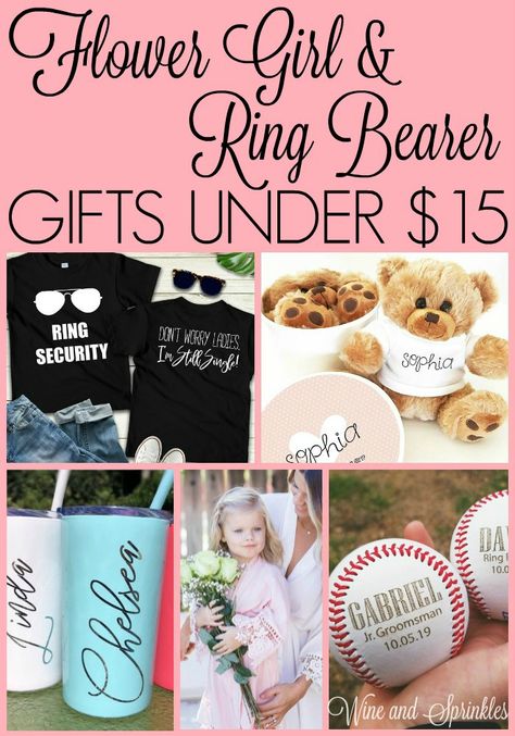 Ring Bear Gift Ideas, Ring Bearer Thank You Gift, Ring Bearer Gifts For Wedding Day, Flower Girl Gifts Day Of Wedding, Flowergirl Proposal Gifts, Flower Girl Gift Ideas, Ring Bearer Proposal Ideas, Flower Girl Gifts From Bride, Ring Bearer Gift Ideas