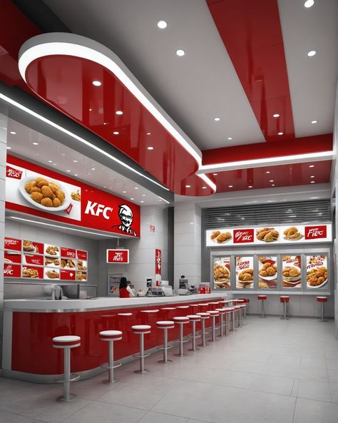 Fastfood Design Interiors, Fast Food Interior, Fast Food Restaurant Design, Restaurant Layout, Kimberly Ann, Burger Places, Burger Restaurant, Store Interiors, Bella Vista