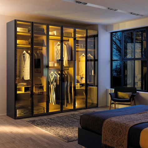 BEST CHOICEA tidy room: 10 smart furniture solutions     NC301 wardrobe, Moretti Compact 2018. Zimmer Diy, Tidy Room, Luxury Closets Design, Wardrobe Interior Design, Bedroom Closet Design, Dekorasi Kamar Tidur, Wardrobe Design Bedroom, Smart Furniture, Bedroom Furniture Design