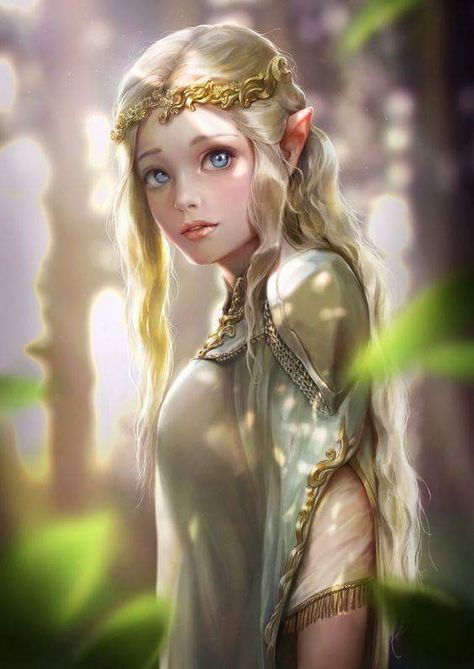 Weiblicher Elf, Elf Drawings, Elven Princess, Elves Fantasy, Anime Elf, Female Elf, Elf Art, Girl Elf, Princess Outfits