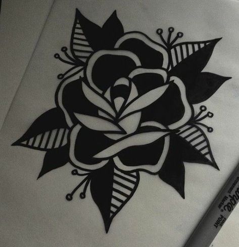 Traditional Black Rose Tattoo, Black Rose Tattoos, Traditional Tattoo Sleeve, Elbow Tattoos, Old School Tattoo Designs, Traditional Tattoo Art, Japanese Tattoo Designs, Badass Tattoos, Dream Tattoos