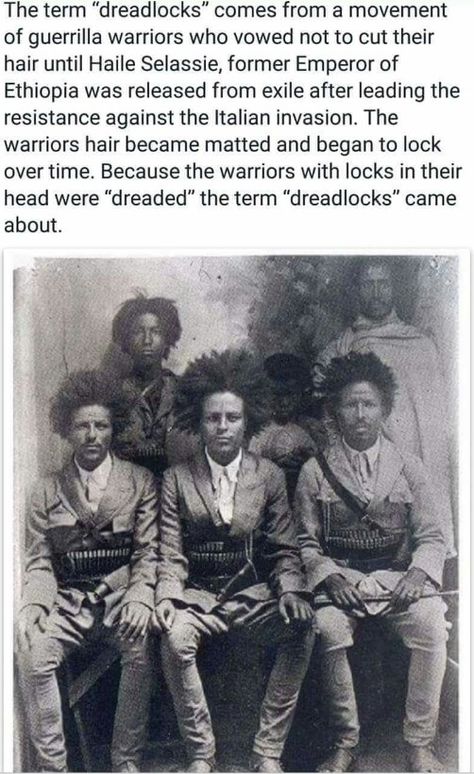 The origin of the term "dreadlocks": Black Hair History, Black Fact, By Any Means Necessary, Black Knowledge, We Are The World, African Diaspora, Foto Vintage, Interesting History, African History