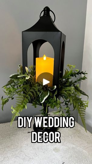 948K views · 18K reactions | DIY dollar tree wedding decor to impress your guests! 🤍 #diy #dollartree #decor #wedding #floral | Nick's Seasonal Décor | Nick's Seasonal Décor · Original audio Dollar Tree Wedding Decor, Dollar Tree Lanterns Diy, Dollar Tree Candlesticks, Tree Wedding Decor, Lantern Table Decor, Wedding Tree Decorations, Diy Lantern, Dollar Tree Wedding, Tree Lanterns