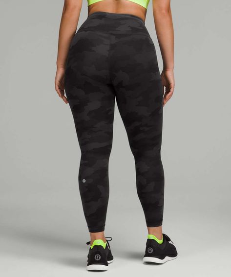 Lululemon Wunder Train Contour Fit High-Rise Tight 25" - Heritage 365 Camo Deep Coal Multi - lulu fanatics Wunder Train, Train Hard, Release Date, Camo, Tights, High Rise, Train, Leggings