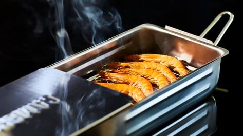 How to Use the Camerons Stovetop Smoker – Sous Chef UK Salmon On The Stove, Small Smoker, Creamy Mustard Sauce, Creamy Dip, Smoked Ribs, Vegetarian Burger, Spice Tea, Sous Chef, Smoker Recipes