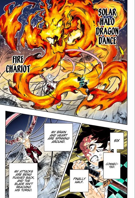 Demon Slayer Manga Colored, Sun Breathing, Demon Slayer Manga, Birth Colors, Manga Colored, Manga Online Read, Dragon Dance, The Darkest Minds, Popular Manga